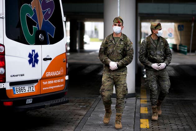 Coronavirus in Spanien, Eindrücke aus Granada