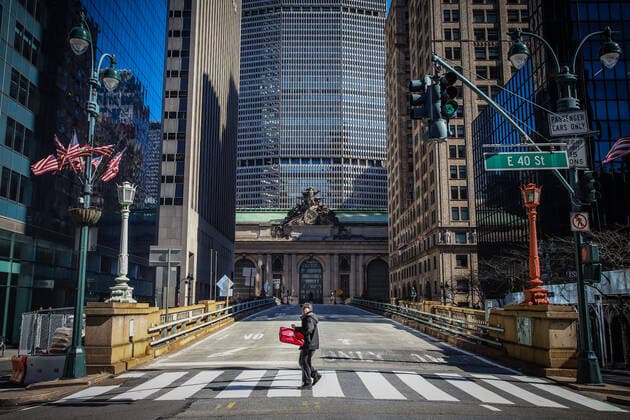 Coronavirus in den USA, Eindrücke aus New York