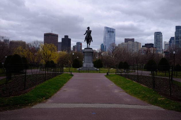 Coronavirus in den USA, Eindrücke aus Boston