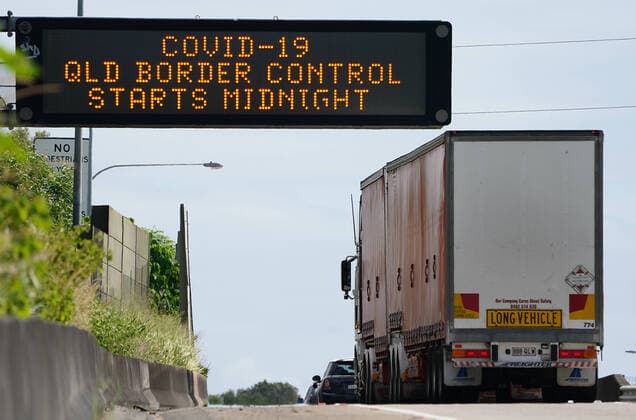 Coronavirus in Australien, Impressionen aus Brisbane