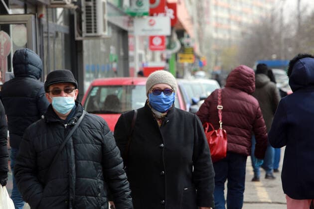 Coronavirus in Rumänien, Impressionen aus Bukarest
