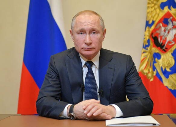 Coronavirus in Russland, Wladimir Putin Fernsehansprache