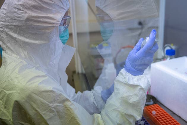 Coronavirus in Polen, Labor in Posen