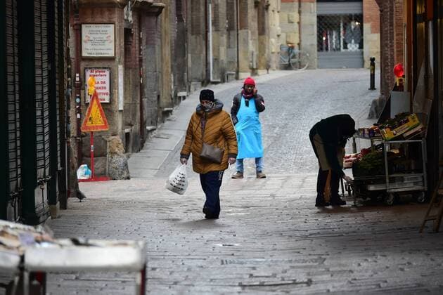 Coronavirus in Italien, Eindrücke aus Bologna