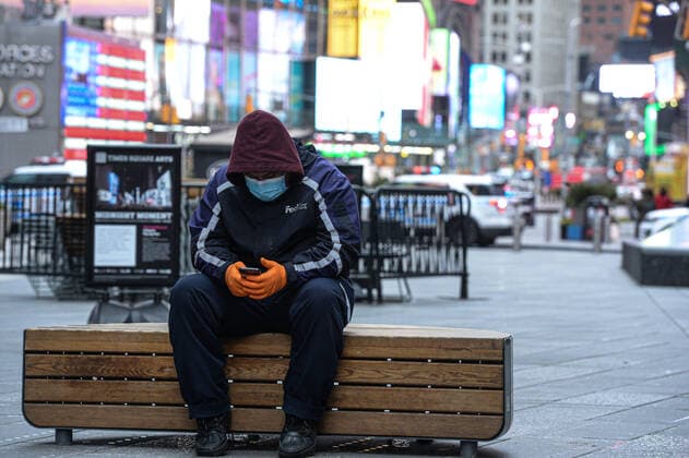 Coronavirus in den USA, Eindrücke aus New York