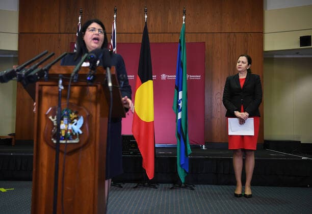 Coronavirus in Australien, Queensland Pressekonferenz