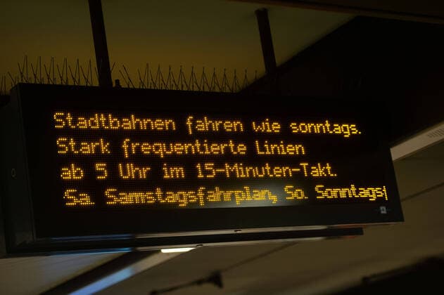 Coronavirus in Stuttgart, Eingeschränkter Verkehr der Stadtbahn