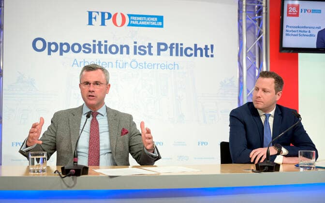 Coronavirus in Österreich, FPÖ-Pressekonferenz in Wien
