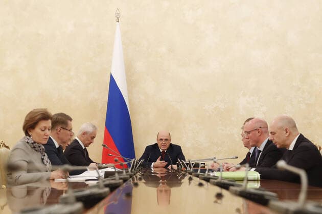 Coronavirus in Russland, Treffen des Koordinierungsrats der Regierung