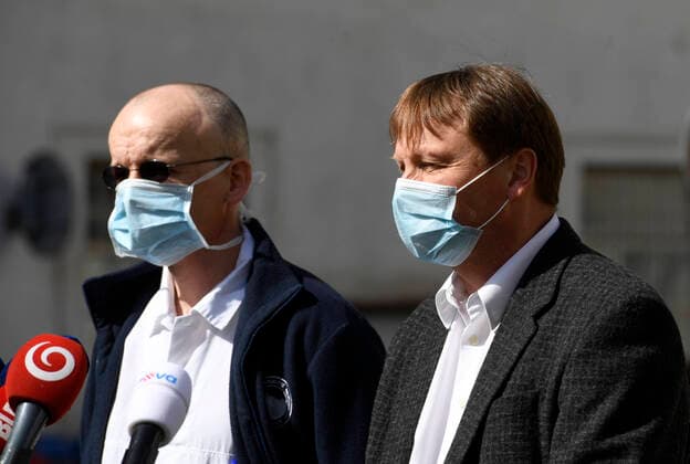 Coronavirus in Tschechien, Klinik Pk in Prag zur Behandlung mit dem Medikament Remdesivir