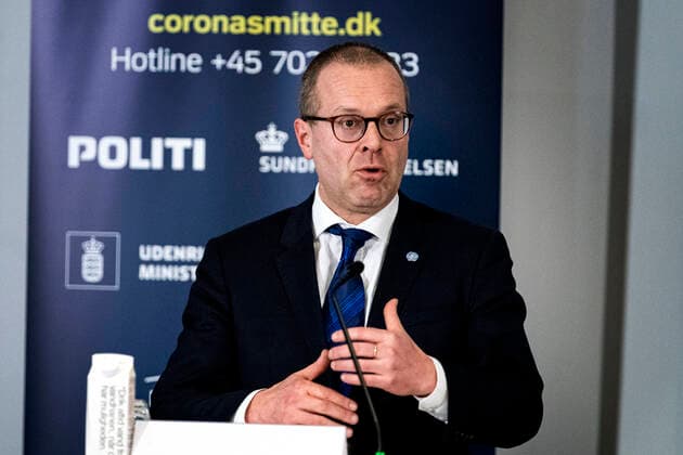 Coronavirus in Dänemark, WHO PK mit Hans Kluge in Kopenhagen