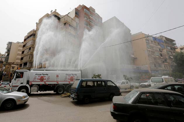 Coronavirus im Libanon, Impressionen aus Beirut