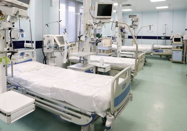 Coronavirus in Moskau, Städtisches Krankenhaus Filatow ist Covid 19 Klinik