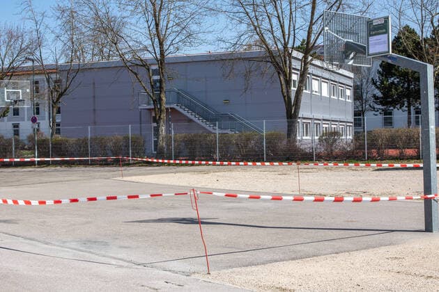 Coronavirus in Bayern, Impressionen aus Augsburg