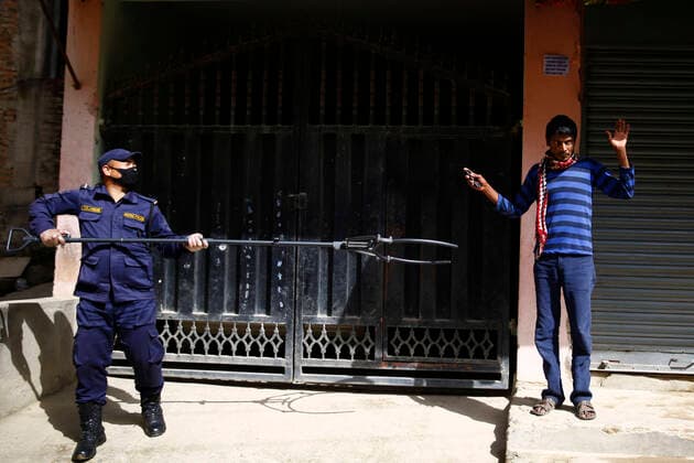 Coronavirus in Nepal, Eindrücke aus Kathmandu