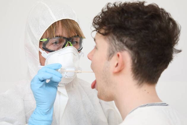 Coronavirus-Test - Symbolbilder