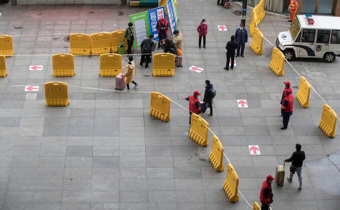 Coronavirus in China, Impressionen aus Wuhan