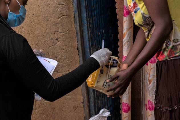 Coronavirus in Ruanda, Impressionen aus Kigali