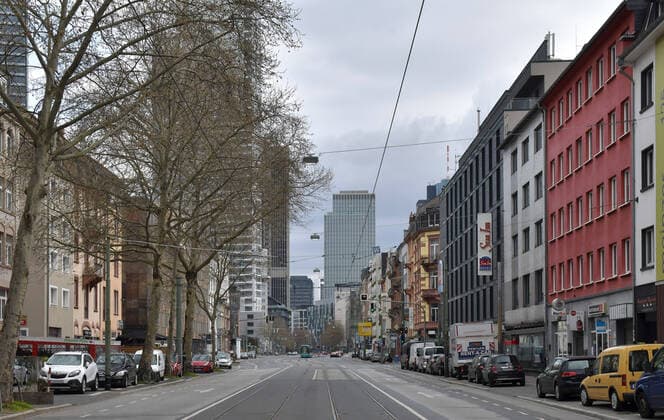 Coronavirus, Impressionen aus Frankfurt Main