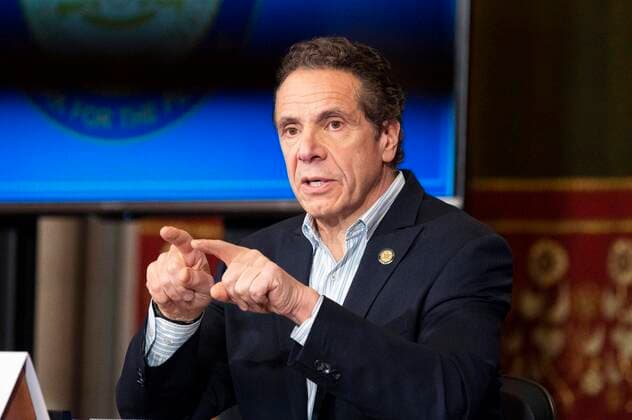Coronavirus in New York, Tägliche Pressekonferenz von Gouverneur Cuomo