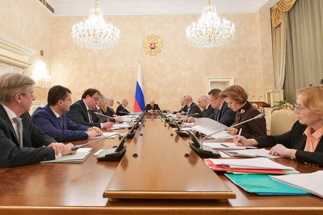 Coronavirus in Russland, Sitzung des Koordinierungsrats in Moskau