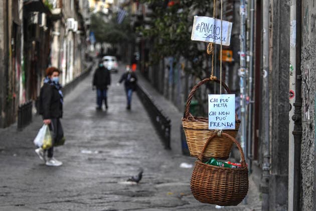 Coronavirus in Italien, Eindrücke aus Neapel