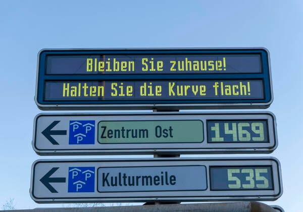 Coronavirus, Impressionen aus Essen