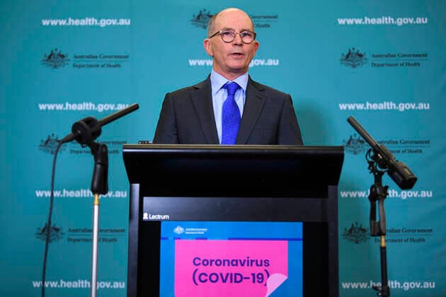 Coronavirus in Australien, Pressekonferenz unterschiedlicher Behörden
