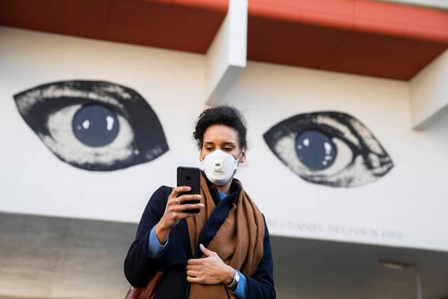 Coronavirus, Smartphone-Überwachung, Symbolbilder