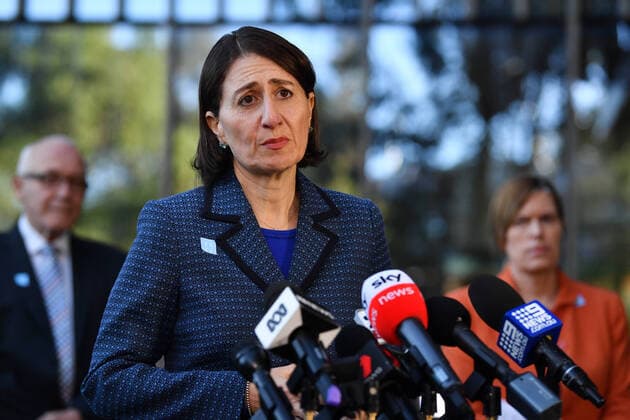 Coronavirus in Sydney, Gladys Berejiklian Pressekonferenz