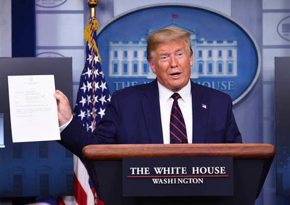 Washington, Donald Trump zum zweiten Mal negativ auf Coronavirus getestet