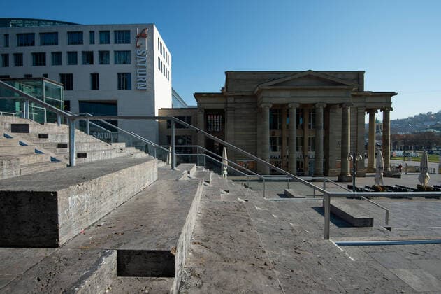 Coronavirus in Stuttgart, Eindrücke aus einer verwaisten Stadt