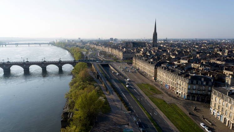 Coronavirus in Frankreich, Eindrücke aus Bordeaux