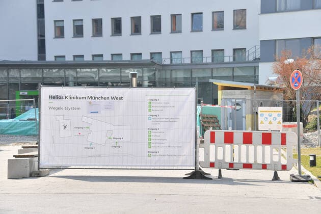 Coronavirus, Helios Klinikum München West geschlossen