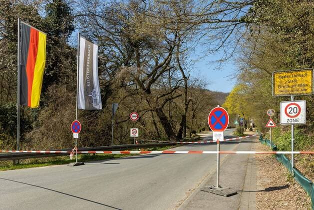 Coronavirus in Hessen, Rheingau sperrt Ausflugsziele