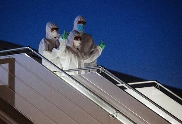 Coronavirus in Kroatien, Landung von EU Rückkehrern in Zagreb