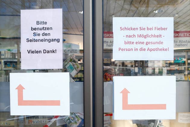 Coronavirus in Niedersachsen, Impressionen aus Wolfsburg