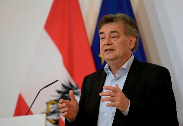 Coronavirus in Österreich, Werner Kogler Pressekonferenz