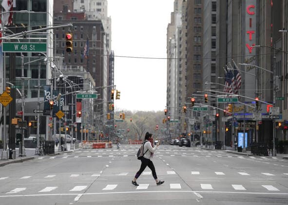 Coronavirus in den USA, Eindrücke aus New York