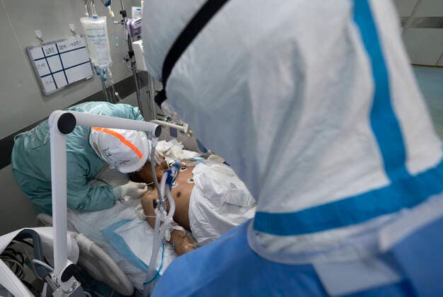 Coronavirus in China, Eindrücke aus einem Krankenhaus in Wuhan