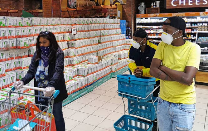 Coronavirus in Südafrika, Eindrücke aus Johannesburg