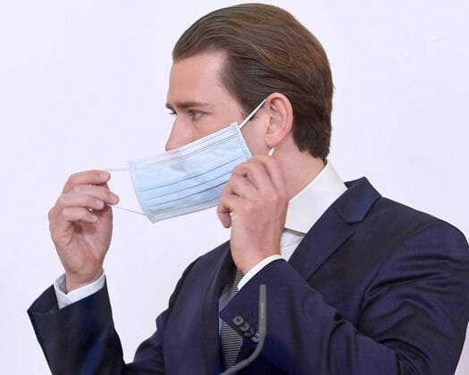 Coronavirus, Österreich führt die Maskenpflicht wieder ein