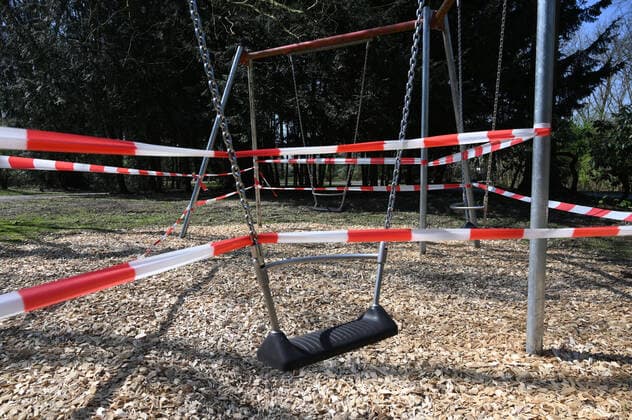 Coronavirus in NRW, Impressionen aus Recklinghausen