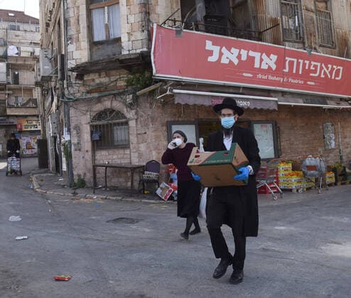 Coronavirus in Israel, Eindrücke aus Jerusalem