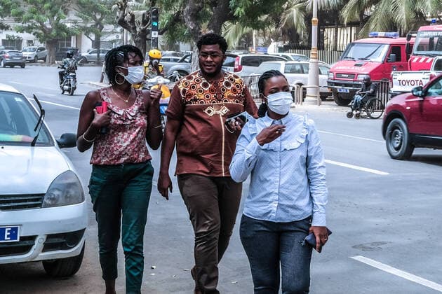 Coronavirus in Senegal, Eindrücke aus Dakar