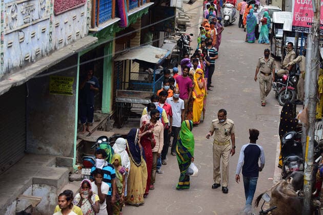 Coronavirus in Indien, Impressionen aus Uttar Pradesh