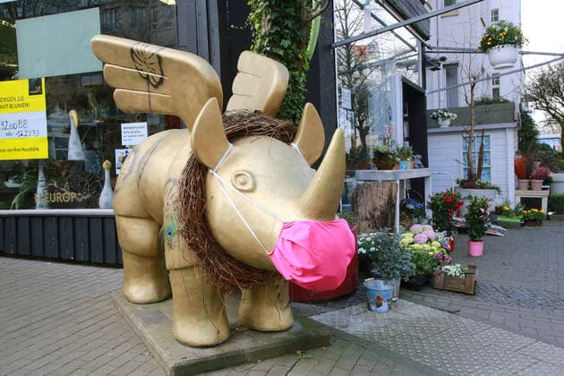 Coronavirus in NRW, Impressionen aus Dortmund