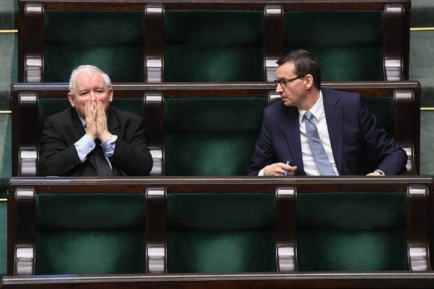 Coronavirus in Polen, Sondersitzung des Parlaments in Warschau