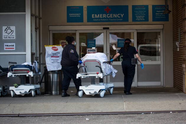 Coronavirus in USA, Eindrücke aus New York