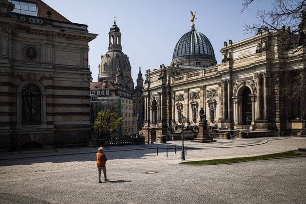 Coronavirus, Eindrücke aus Dresden